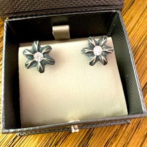 Sterling Silver Earrings ( Bullet Bloom)